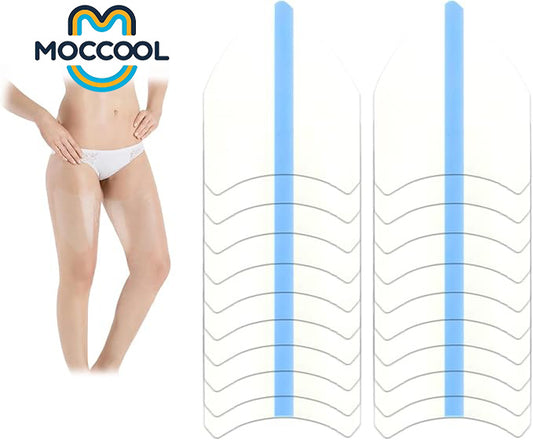 20PCS Instant Lift Patch for Legs, Transparent Sweatproof Thigh Lift Tape, Thigh Tape Lifting Invisible Versatile Anti-Friction Invisible Leg Patch for Women, Better Appearance of The Legs  MOCCOOL
